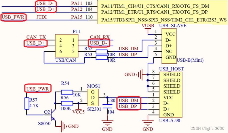 STM32F4_USB读卡器（USB_Slave）/USB U盘（Host）