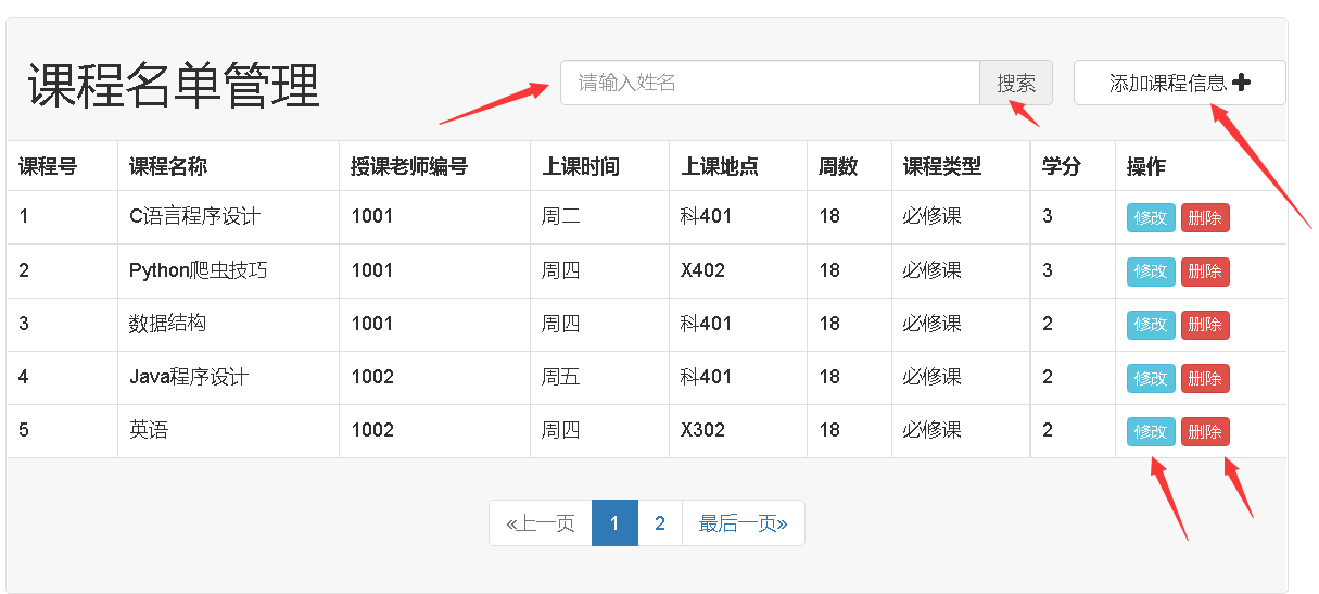 基于JavaSpringMvc+mybatis实现学生信息管理系统「建议收藏」