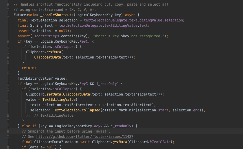 Flutter TextField引起的剪切板合规问题_flutter 剪贴板合规问题CSDN博客