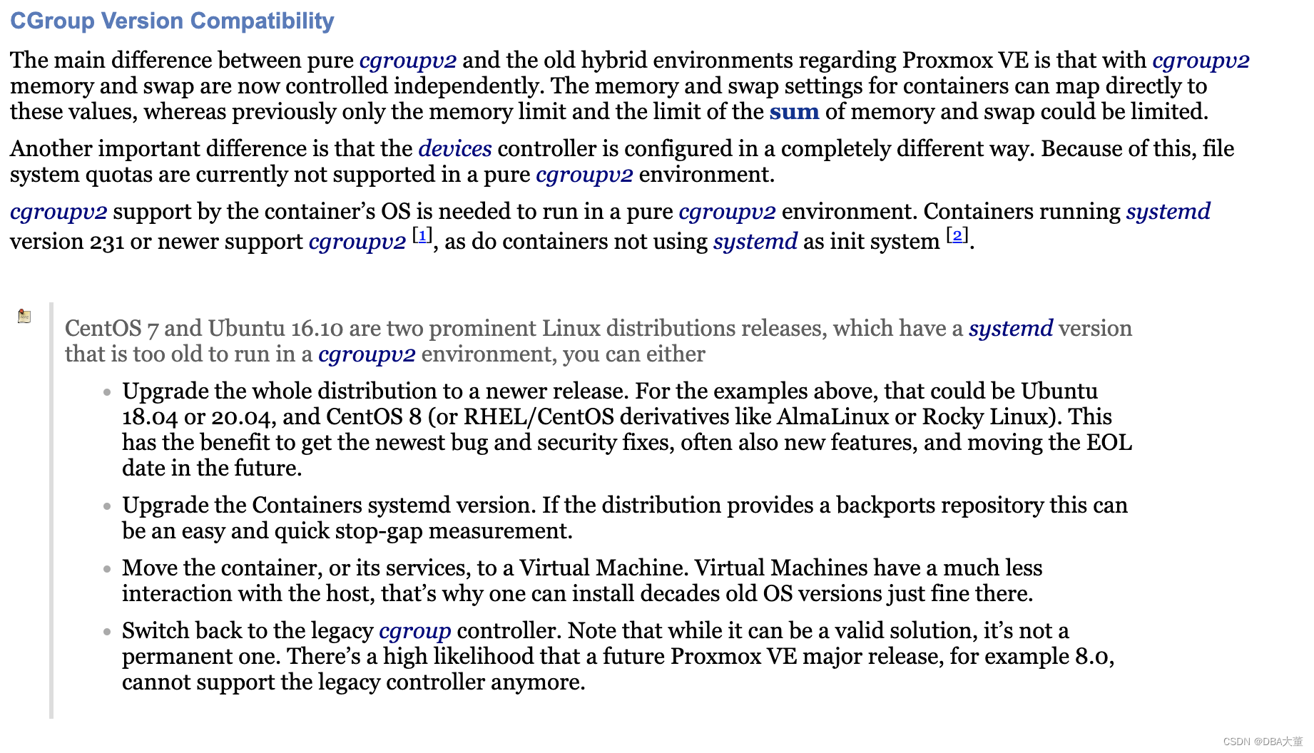 proxmox-pve7-centos7-container-old-systemd-v232-detected-warn-old-systemd