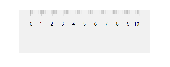 关于前端如何用原生实现刻度尺