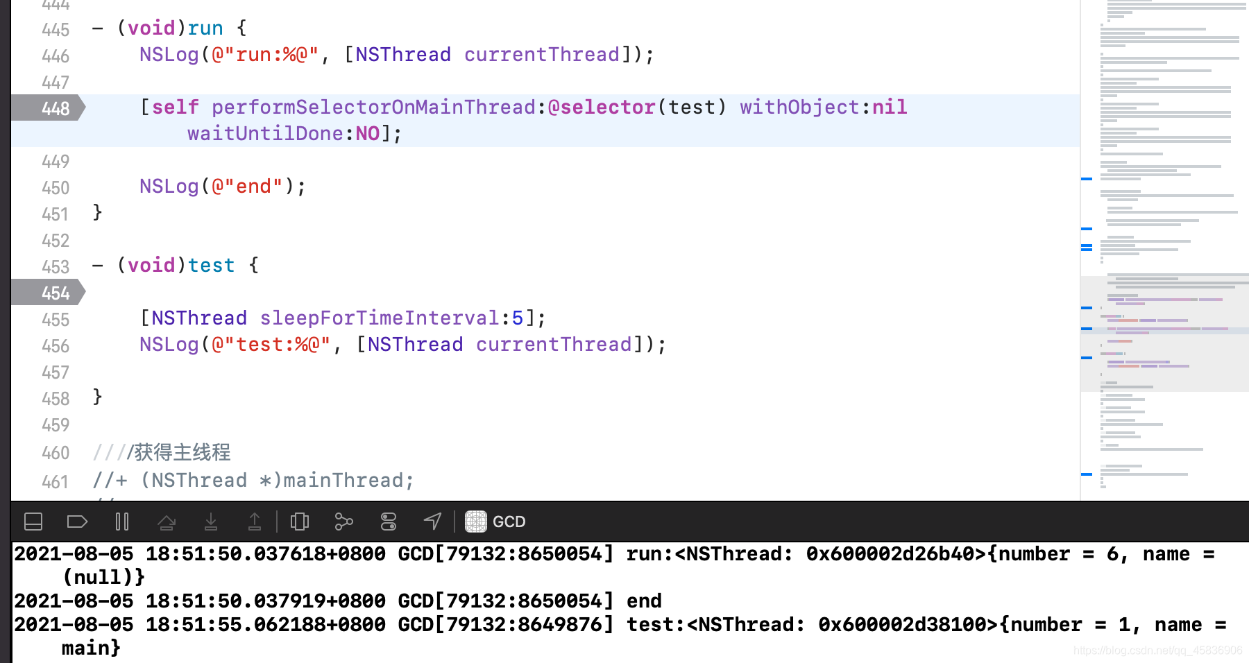 iOS—pthread、NSThread简单了解