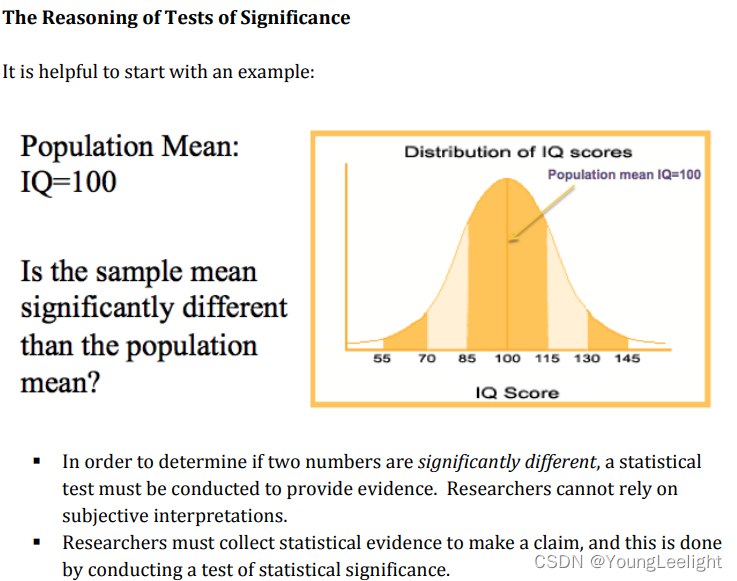 T significance test 