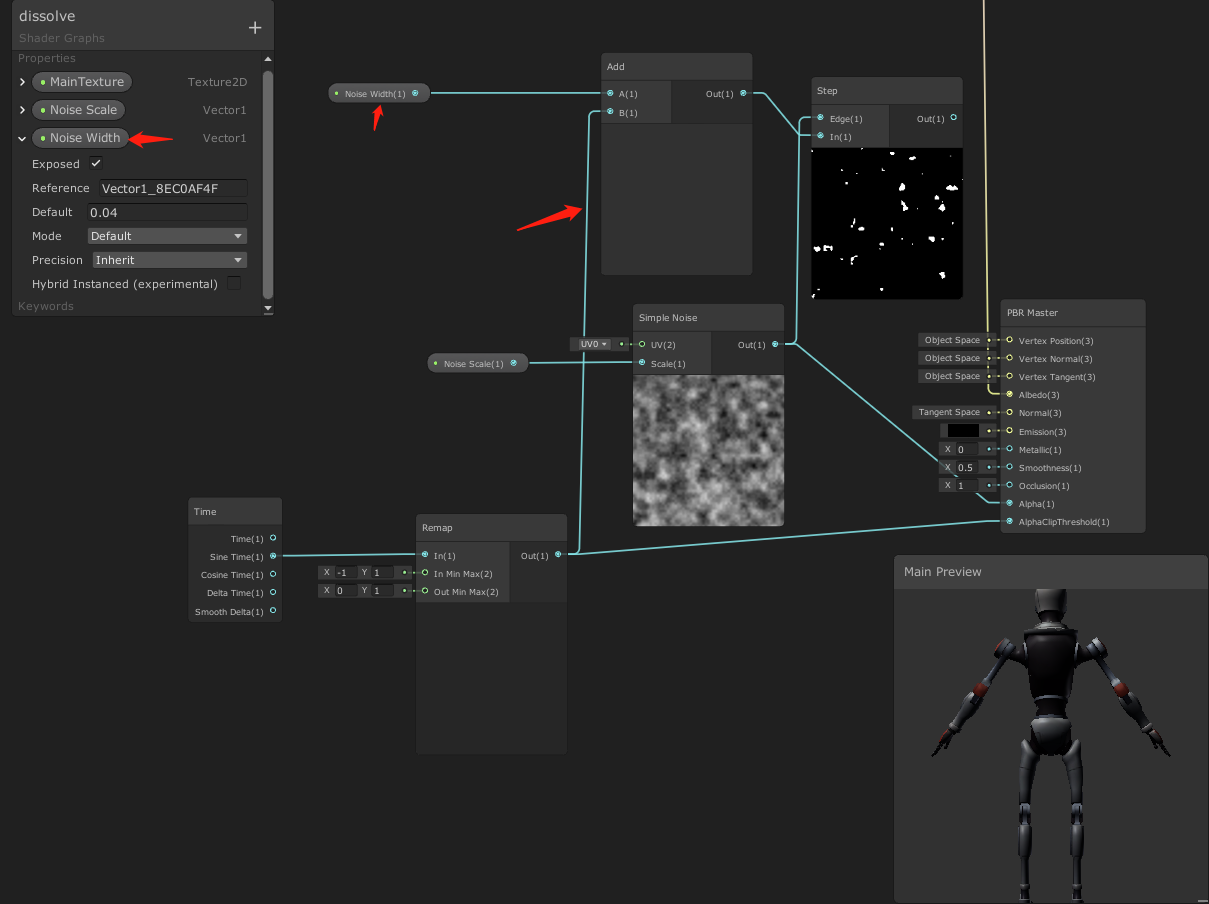 Unity Shader Graph 制作Dissolve溶解效果_unity shader从左到右溶解效果-CSDN博客