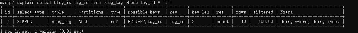详解mysql执行计划