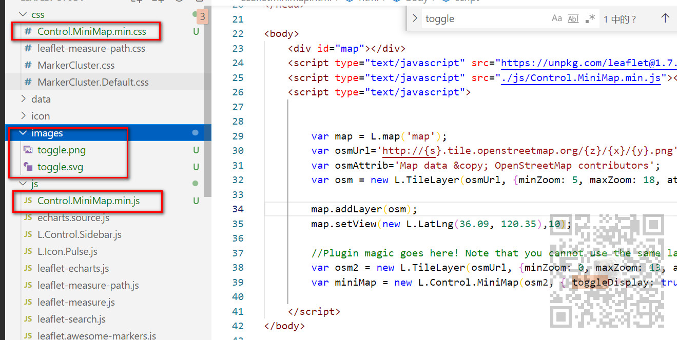 Leaflet中使用Leaflet-MiniMap插件实现小地图效果