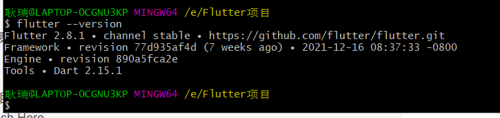 Windows搭建flutter环境