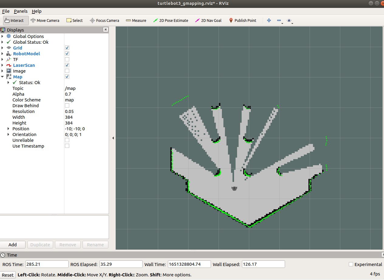 使用Turtlebot3 在Gazebo仿真环境下，分别使用Cartographer，Gmapping和Hector三种SLAM算法建图 ...