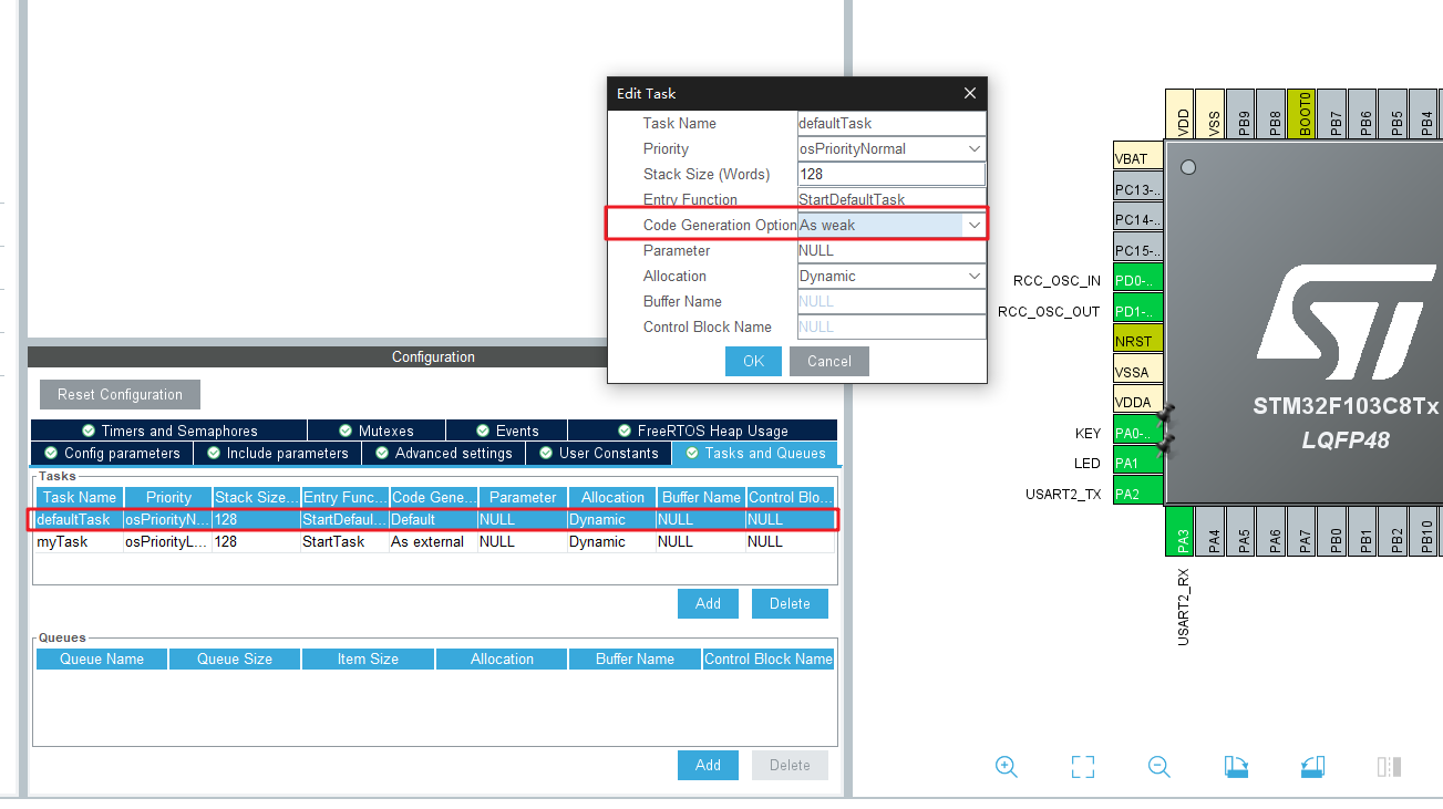 【STM32】【CubeMx】【HAL】如何用CubeMX配置FreeRTOS_cubemx配置rtos Hal时钟-CSDN博客