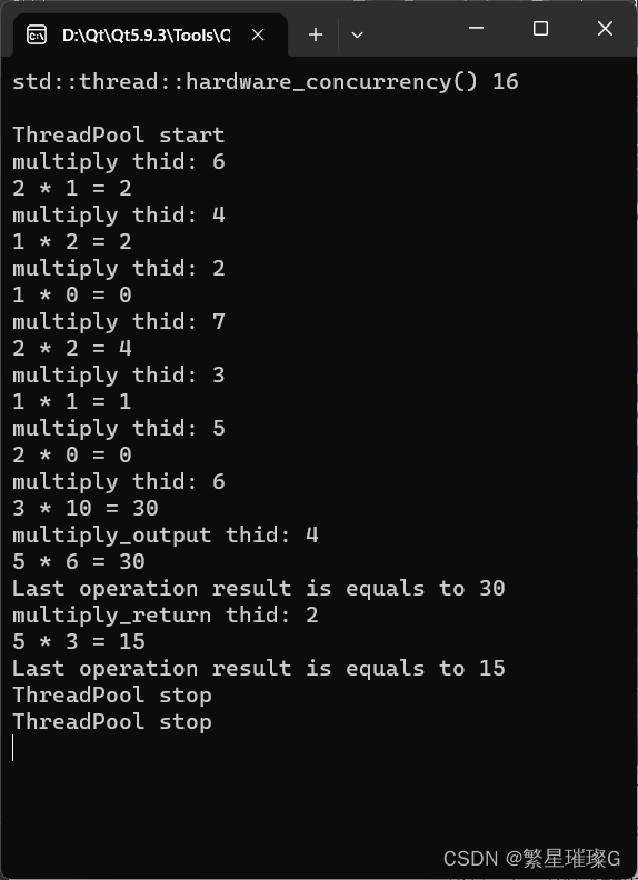 C++ 11 实现简单线程池