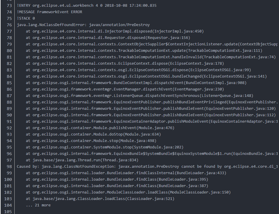 [dbeaver] An error has occurred. see log file - Programmer Sought
