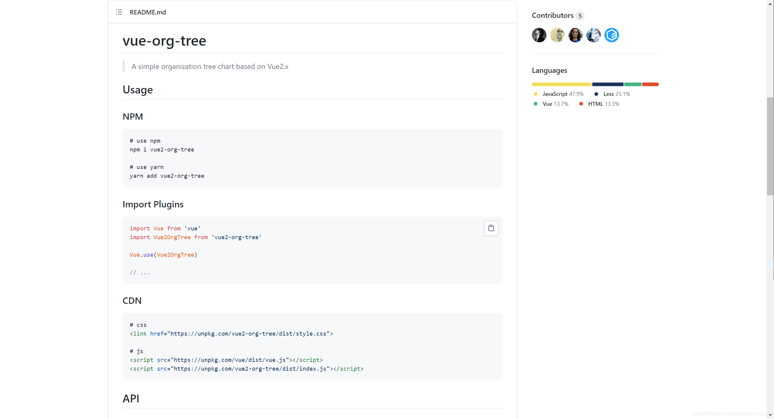 vue——实现组织架构图(vue-org-tree)——技能提升-CSDN博客