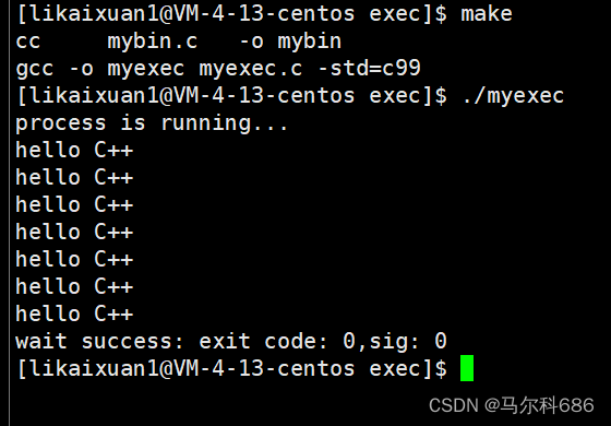 【Linux】进程控制（2）(阻塞vs非阻塞 进程程序替换 替换函数 单进程： 别的方式 进程程序替换原理 通过myexec执行自己写的程序)