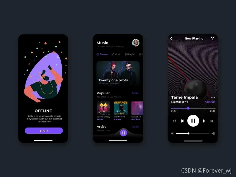 Music Streaming App by Ihor Chipak