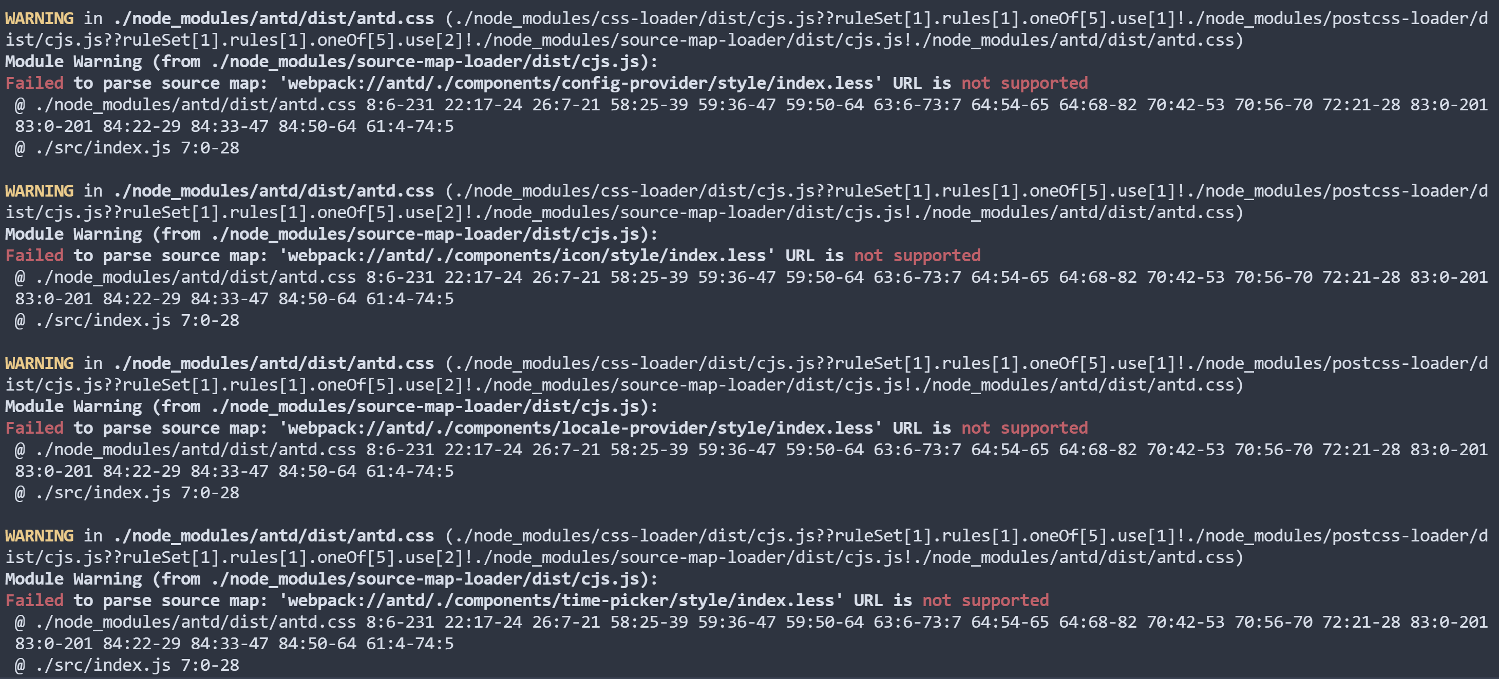 搭建完整react项目(React)