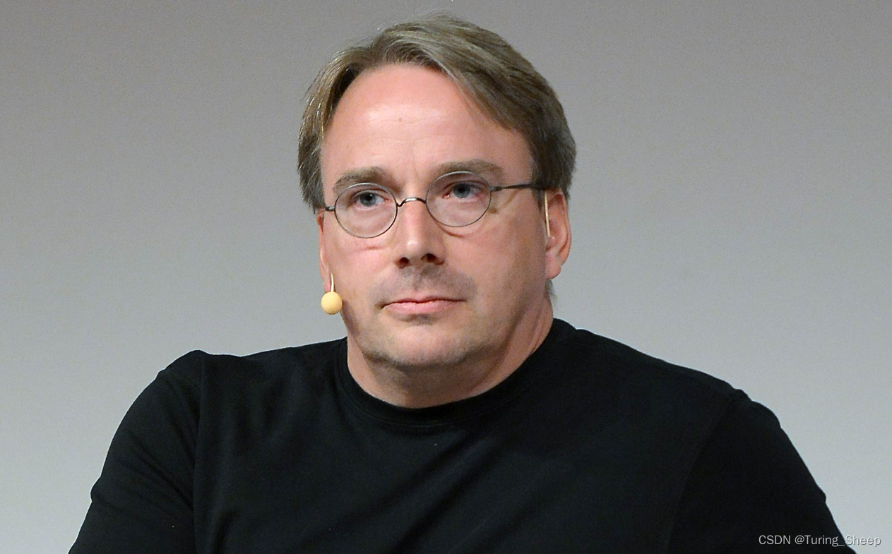 Linus Torvalds (picture from the Internet)