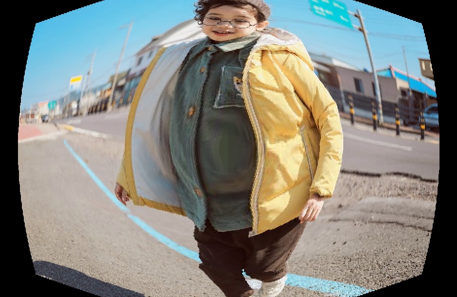 opencv c  案例实战十六《制作哈哈镜图像》