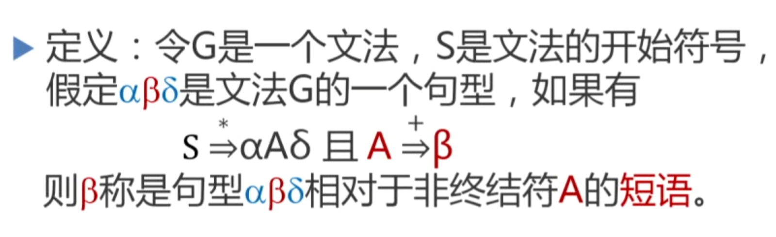 短语 直接短语 素短语与最左素短语 语法树求法 It Blog