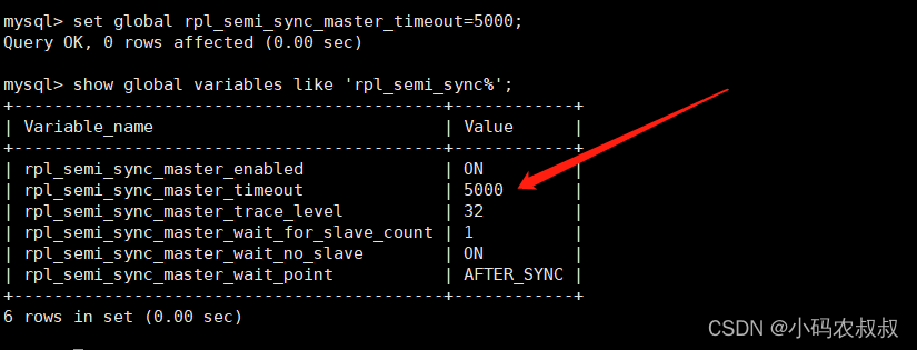 mysql 半同步复制模式使用详解