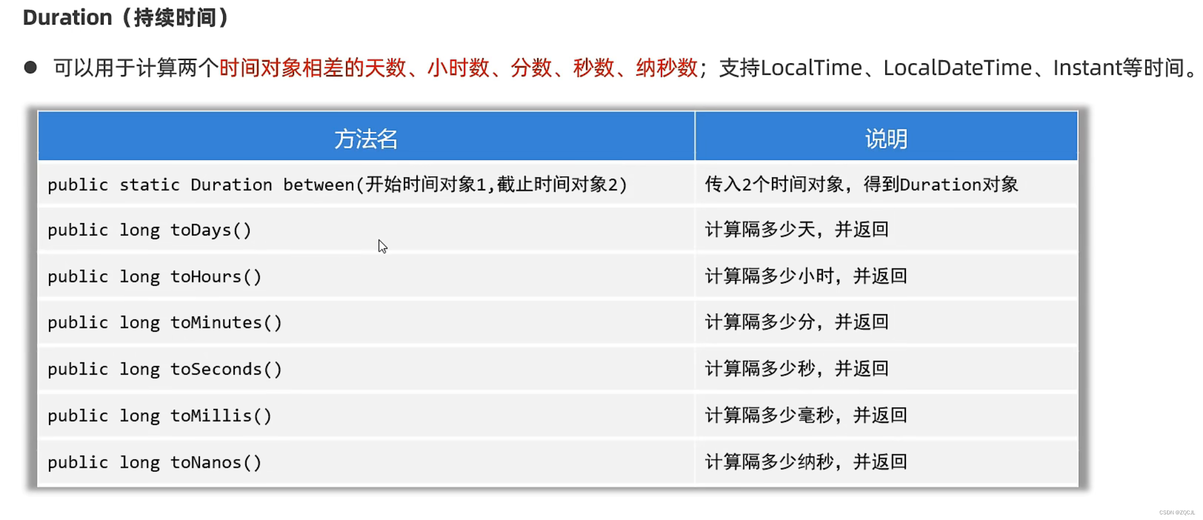 Java：JDK8之后新的时间（推荐使用） ZoneId、 Instant、DataTimeFormatter、Period的相关API