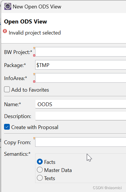 拆解Open ODS View和HANA Composite Provider