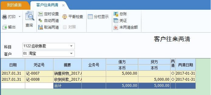 【U8+】修改或删除凭证提示此分录两清