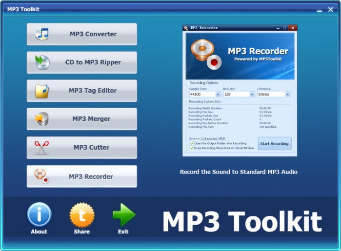 MP3 Toolkit（音频剪辑常用软件工具箱） | 音频剪辑软件免费版哪个好用？