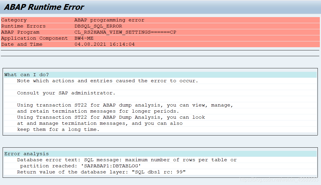 查询query报错DBSQL_SQL_ERROR_query做的报表运营就报错-CSDN博客