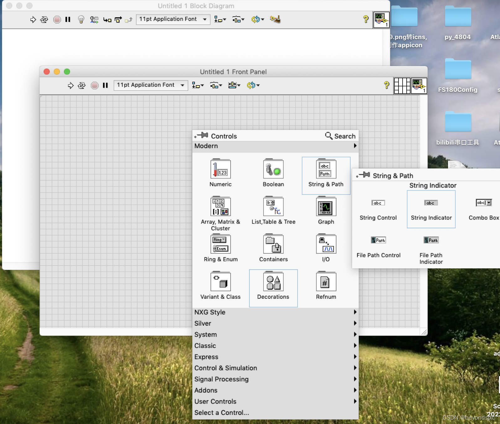 Mac电脑-Labview入门程序,点击按钮label显示文字_labview 2018 mac-CSDN博客