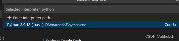 VScode配置Python虚拟环境（Win11）