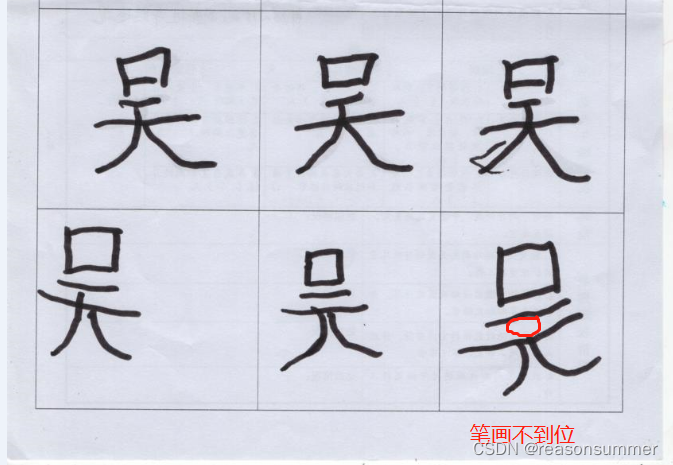 【教学类-35-01】20230529带笔画步骤图的描字（姓氏）（A4整张）_名字笔画打印最简单三个步骤-CSDN博客