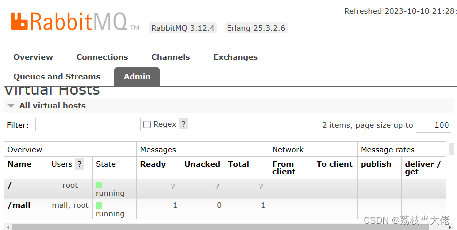 Mall脚手架总结(四) —— SpringBoot整合RabbitMQ实现超时订单处理