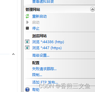 abp vnext4.3版本托管到iis同时支持http和https协议