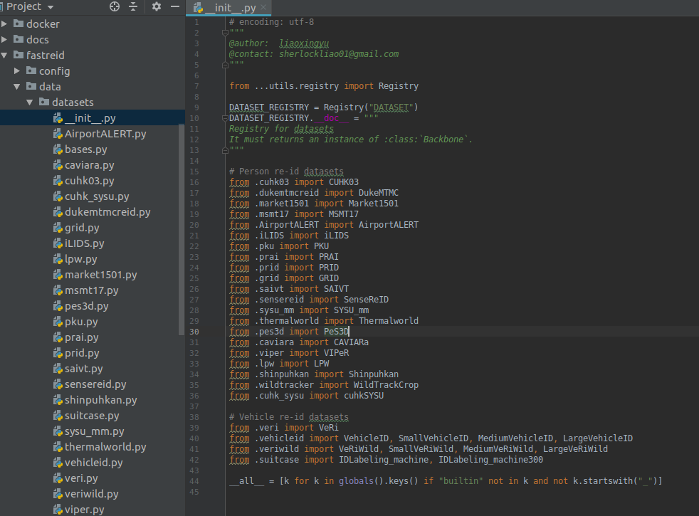 Fast-Reid runs its own data - Programmer Sought