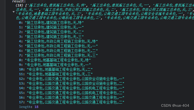 调用后结果