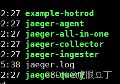 Jaeger程序目录