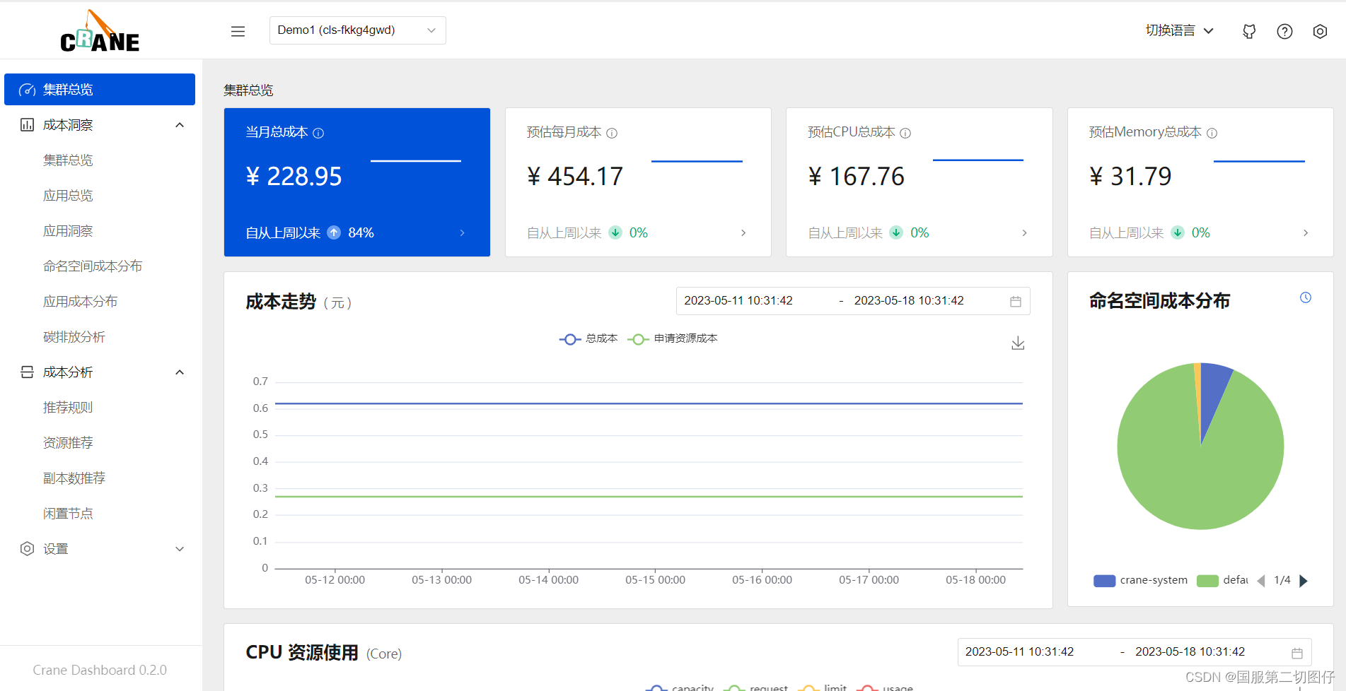 【腾讯云 Finops Crane集训营】关于Crane的认识和体验总结