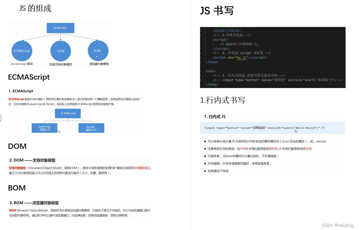 JS初步学习-CSDN博客