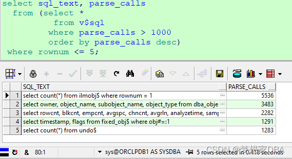 查找数据库中的TOP SQL语句-CSDN博客