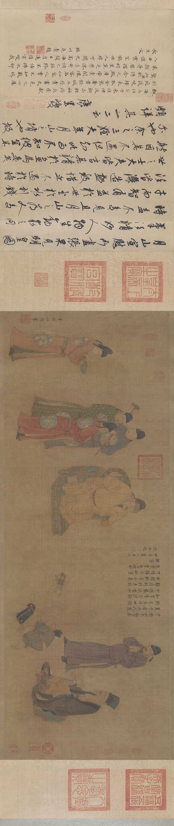 名画133 任仁发《图选五幅》_任人发画家-CSDN博客
