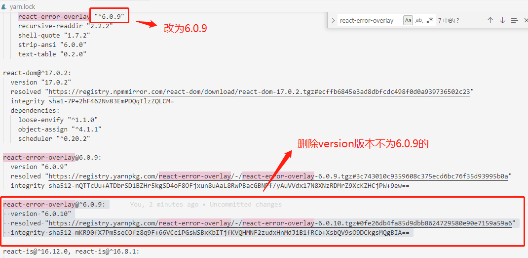 react项目在windows系统中热更新出现Uncaught ReferenceError process is not defined