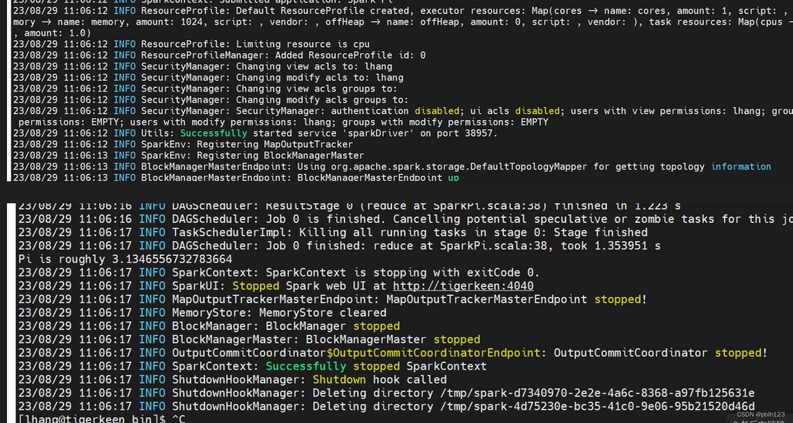 【Centos8_配置单节点伪分布式Spark环境】