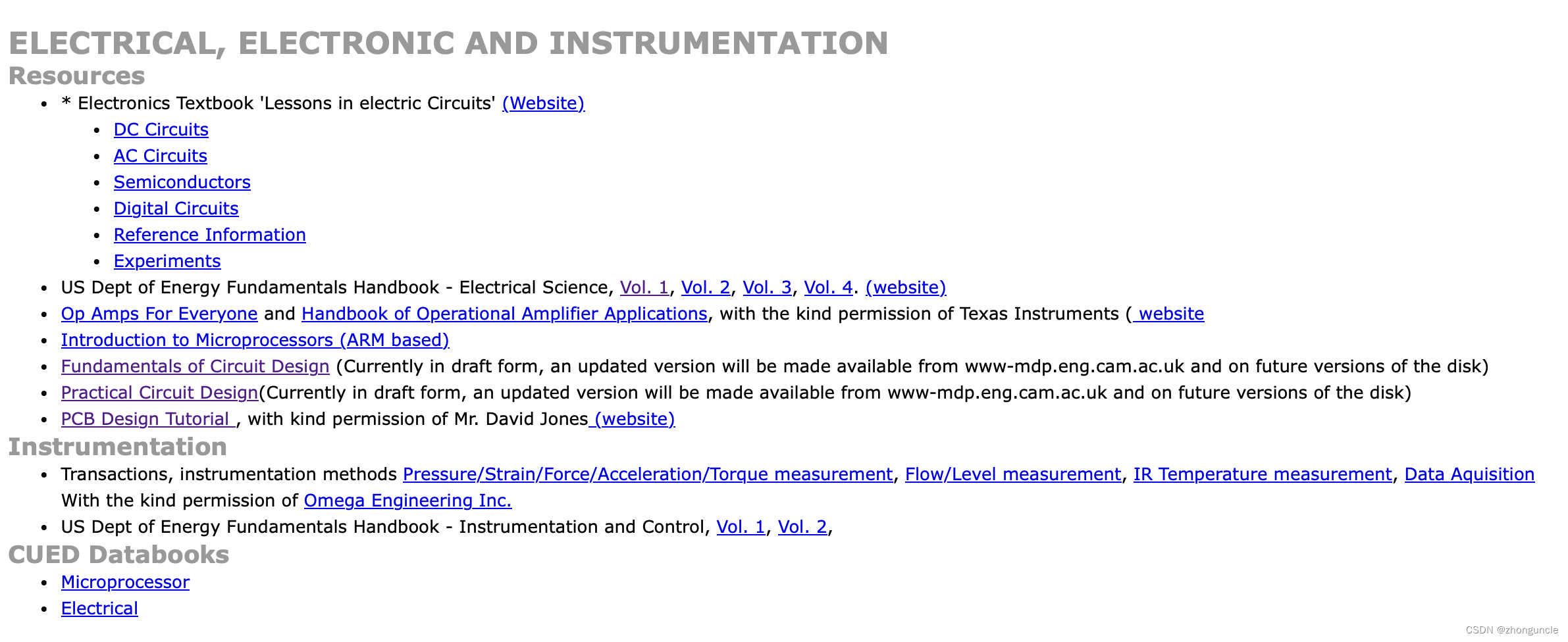 ELECTRICAL, ELECTRONIC AND INSTRUMENTATION