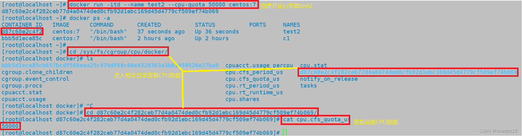 Docker网络模式与cgroups资源控制