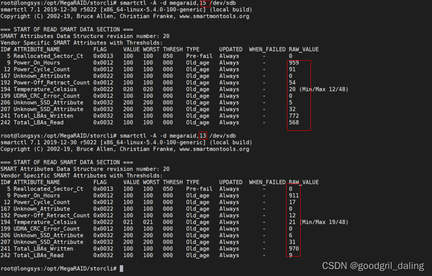 Raid卡下smart查询_smartctl查看raid-CSDN博客