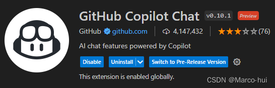 GitHub Copilot Chat插件