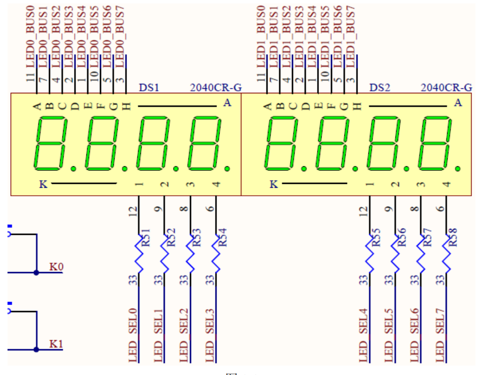 【嵌入式】7段数码管电路原理