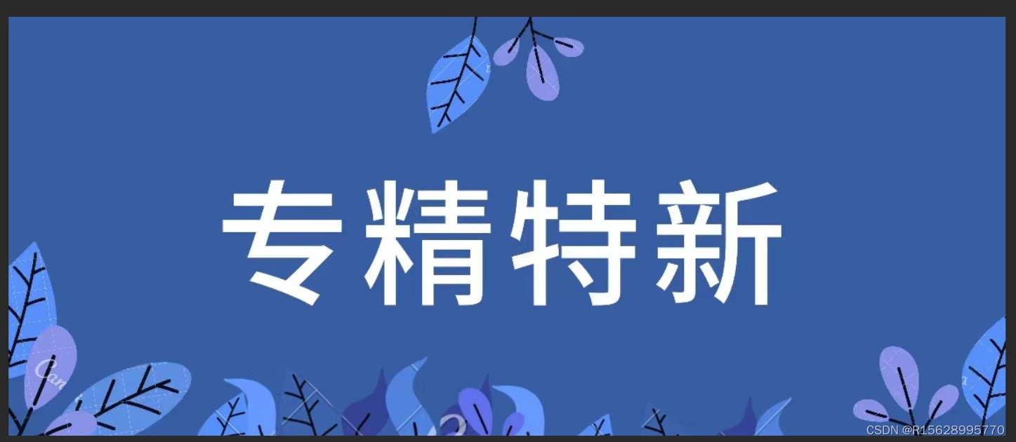 专精特新企业的主要特征