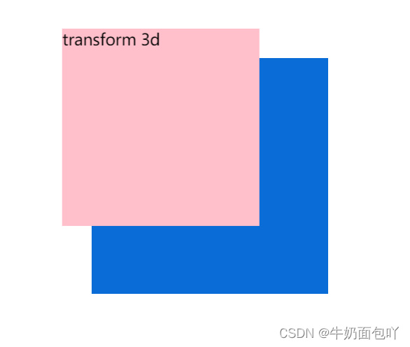 向z轴平移200px效果图